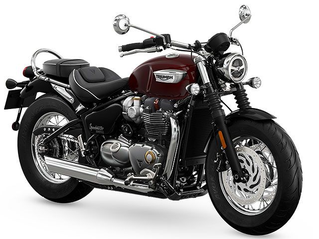 2023年 Bonneville Speedmaster コードバンレッド(カタログメイン)