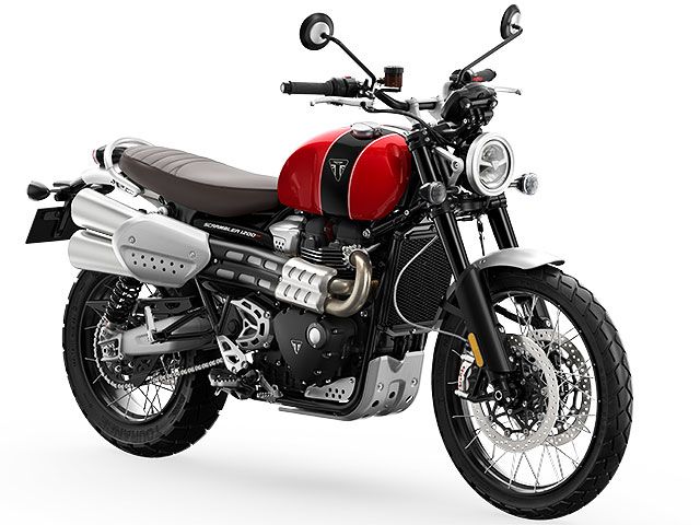 2023年 Scrambler 1200 XC カーニバルレッド/ジェットブラック(カタログメイン)