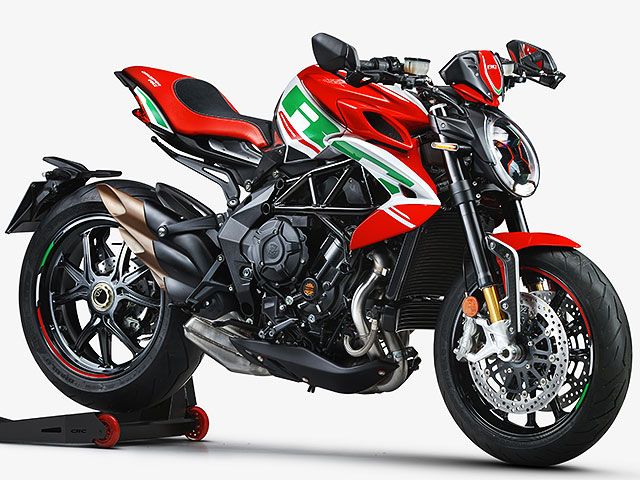 2022年 DRAGSTER 800 RC SCS RCパールホワイト×アゴレッド×エメラルドグリーン(カタログメイン)