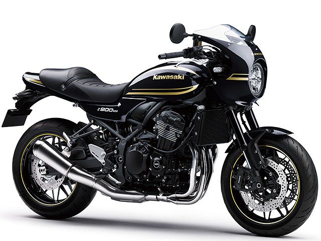 2023年 Z900RS CAFE メタリックディアブロブラック(カタログメイン)