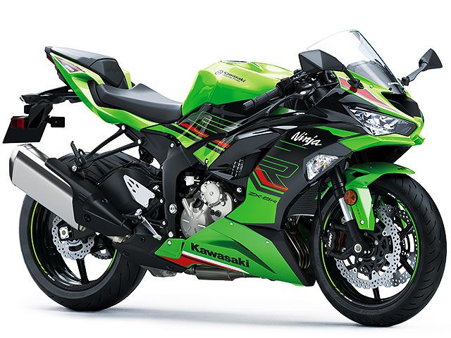 2023年 Ninja ZX-6R KRT Edition ライムグリーン×エボニー(カタログメイン)