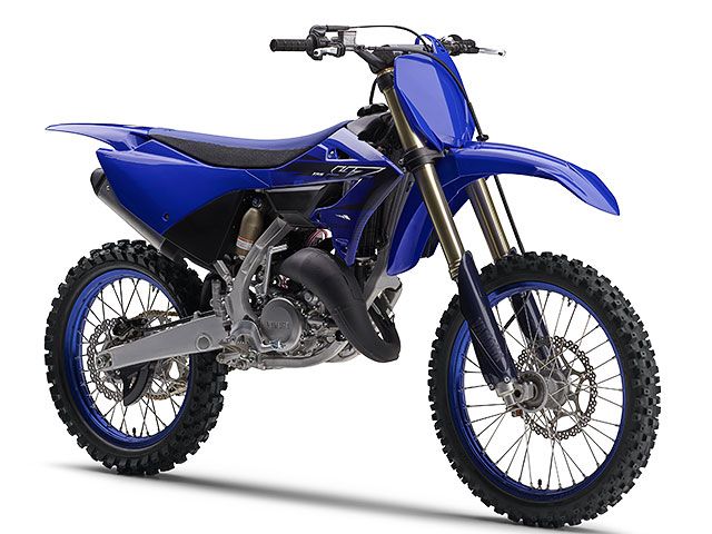 2023年 YZ125 ディープパープリッシュブルーソリッドE(カタログメイン)