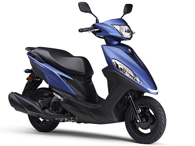 2022年 JOG 125 マットダルパープリッシュブルーメタリック2(カタログメイン)