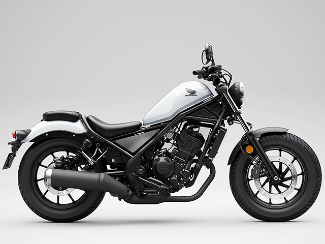 2023年 REBEL 250 パールメタロイドホワイト(カタログメイン)