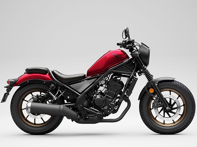 2023年 REBEL 250 S Edition キャンディーディーゼルレッド(カタログメイン)