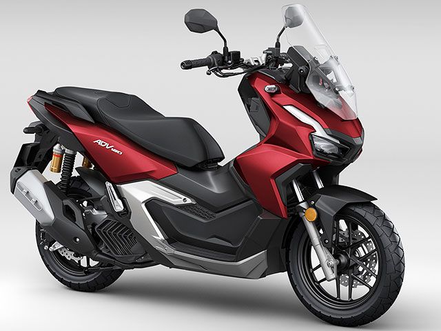 2023年 ADV160 マットダリアレッドメタリック(カタログメイン)