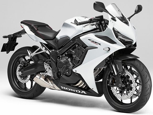 2023年 CBR650R パールグレアホワイト(カタログメイン)