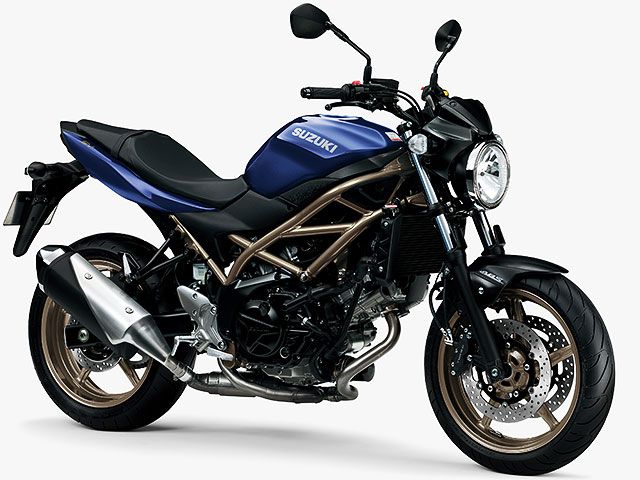 2023年 SV650 ABS リフレクティブブルーメタリック(カタログメイン)