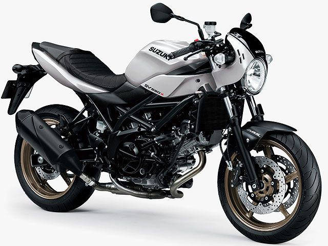 2023年 SV650X ABS マットソードシルバーメタリック(カタログメイン)