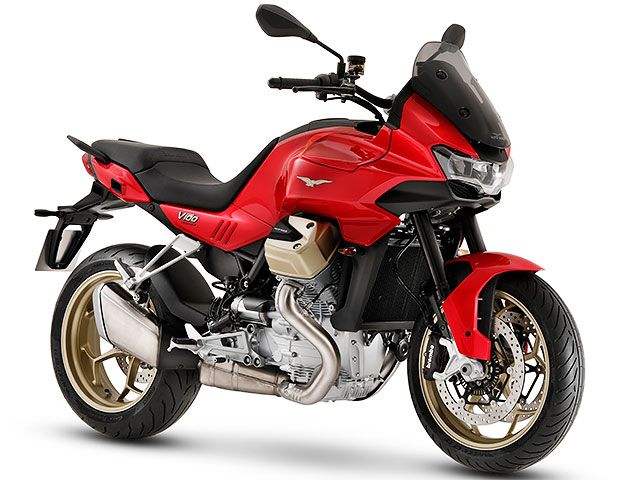 2023年 V100 Mandello マグマレッド(カタログメイン)