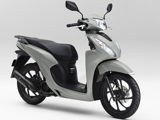 2023年 Dio 110 BASIC パールジュピターグレー(カタログメイン)
