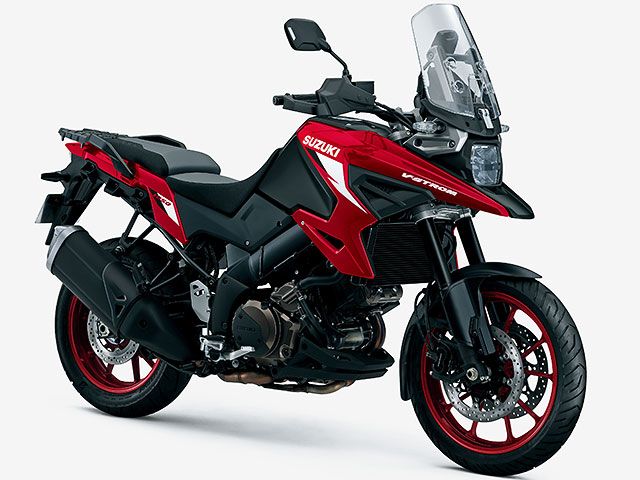 2023年 V-Strom 1050 キャンディダーリングレッド/マットブラックメタリックNo.2(カタログメイン)