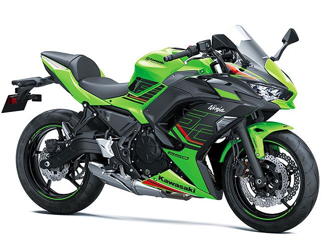 2023年 Ninja 650 KRT Edition ライムグリーン×エボニー(カタログメイン)