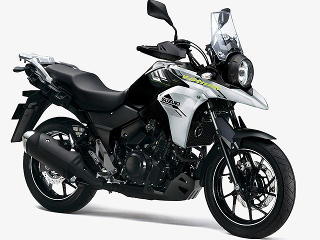 2023年 V-Strom 250 ハイテックシルバーメタリック/パールネブラーブラック(カタログメイン)