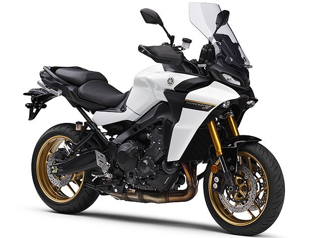 2023年 TRACER9 GT ABS ブルーイッシュホワイトパール1(カタログメイン)