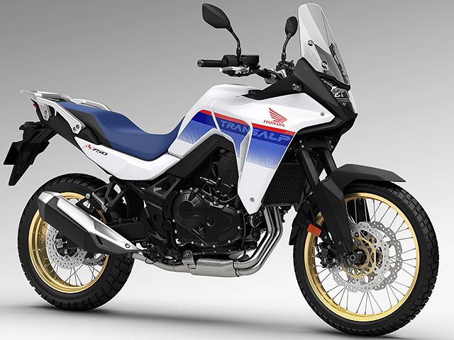 2023年 XL750 TRANSALP ロスホワイト(カタログメイン)