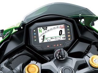 2023年 Ninja ZX-25R SE(メーター表示イメージ)
