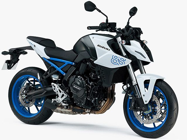 2023年 GSX-8S パールテックホワイト(カタログメイン)
