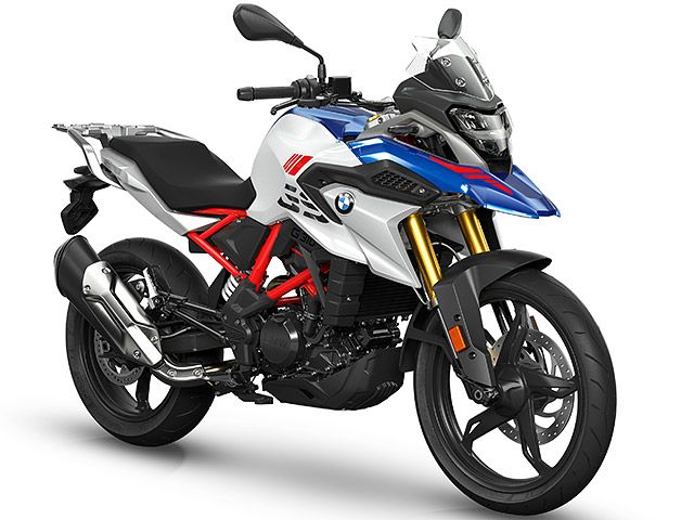 2023年 G310GS ポーラーホワイト/レーシングブルーメタリック(スタイルスポーツ)(カタログメイン)