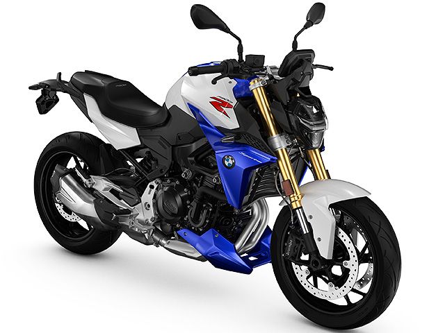 2022年 F900R ライトホワイト/レーシングブルーメタリック/レーシングレッド(スタイルスポーツ)(カタログメイン)