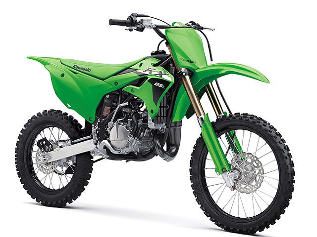 2024年 KX85L ライムグリーン(カタログメイン)