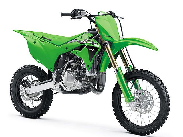 2024年 KX85 ライムグリーン(カタログメイン)