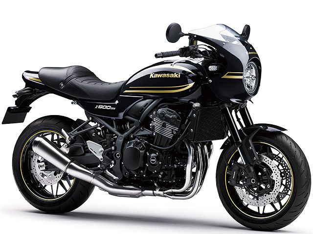 2024年 Z900RS CAFE メタリックディアブロブラック(カタログメイン)