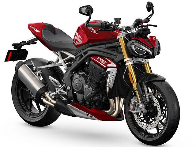 2024年 Speed Triple 1200RS カーニバルレッド(カタログメイン)