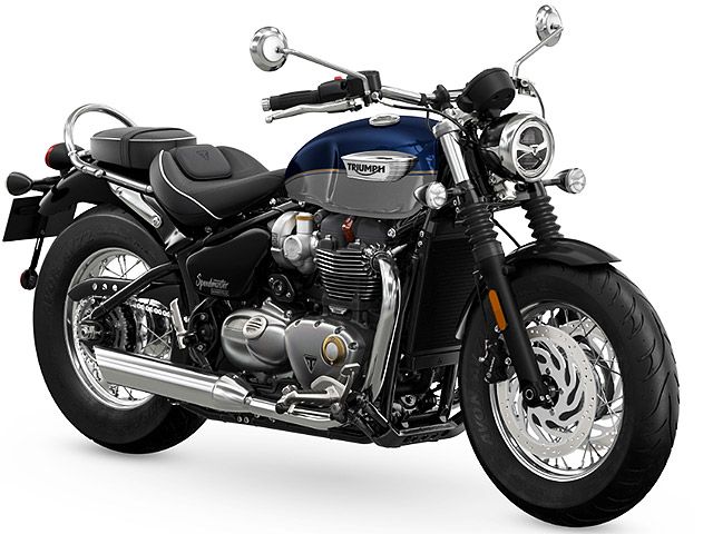 2024年 Bonneville Speedmaster パシフィックブルー&シルバーアイス(カタログメイン)