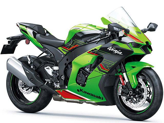 2024年 Ninja ZX-10R KRT Edition ライムグリーン×エボニー(カタログメイン)