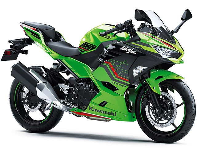 2024年 Ninja 400 KRT Edition ライムグリーン×エボニー(カタログメイン)