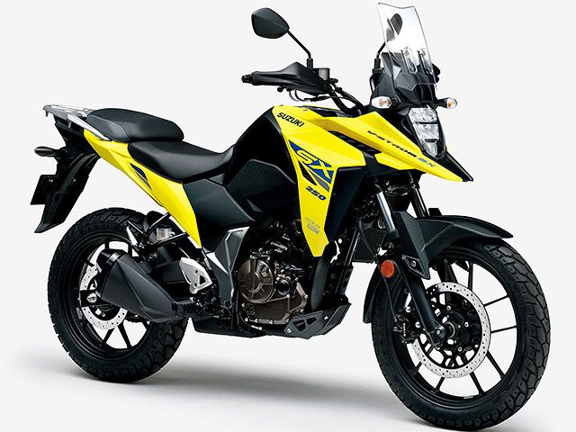 2023年 V-Strom 250SX チャンピオンイエローNo.2(カタログメイン)