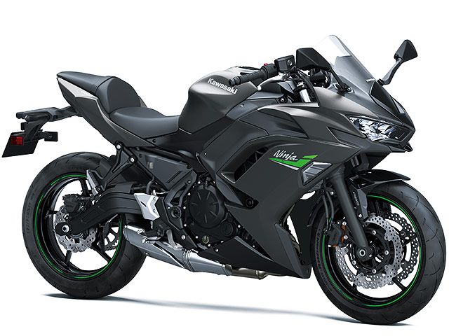 2024年 Ninja 650 メタリックマットグラフェンスチールグレー×エボニー(カタログメイン)
