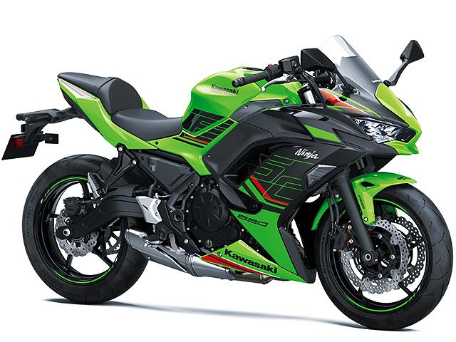 2024年 Ninja 650 KRT Edition ライムグリーン×エボニー(カタログメイン)