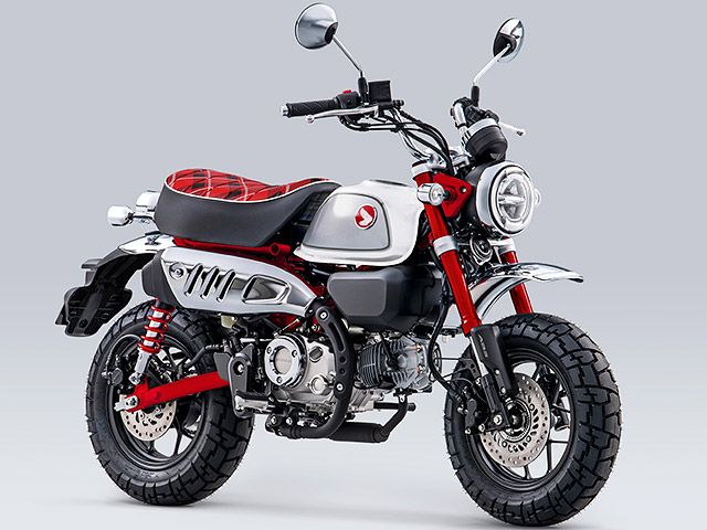 2023年 MONKEY125 パールネビュラレッド(カタログメイン)