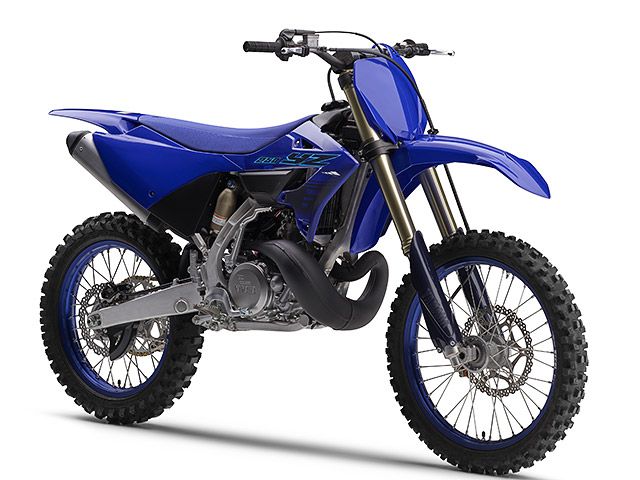2024年 YZ250 ディープパープリッシュブルーソリッドE(カタログメイン)