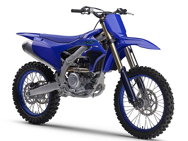 2024年 YZ450F ディープパープリッシュブルーソリッドE(カタログメイン)