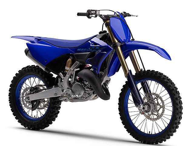 2024年 YZ125X ディープパープリッシュブルーソリッドE(カタログメイン)