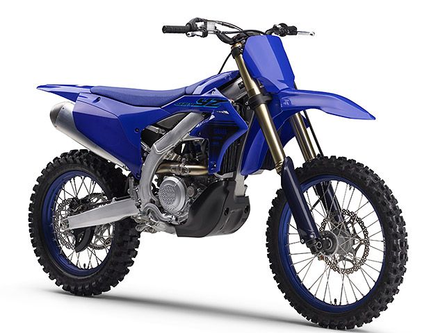 2024年 YZ450FX ディープパープリッシュブルーソリッドE(カタログメイン)