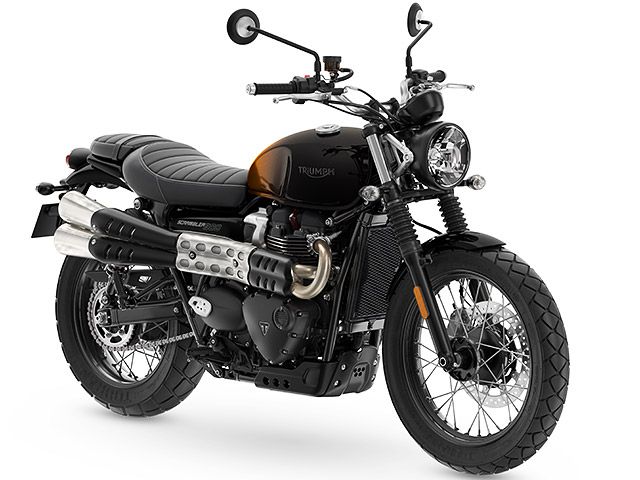 2024年 Scrambler 900 Stealth Edition PHANTOM ORANGE / SILVER ORANGE(カタログメイン)
