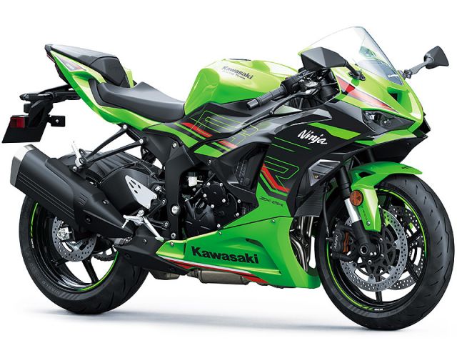 2024年 Ninja ZX-6R KRT Edition ライムグリーン×エボニー(カタログメイン)