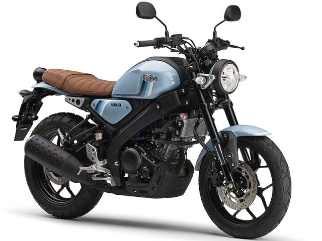 2024年 XSR125 ABS ダルブルーソリッドB(カタログメイン)