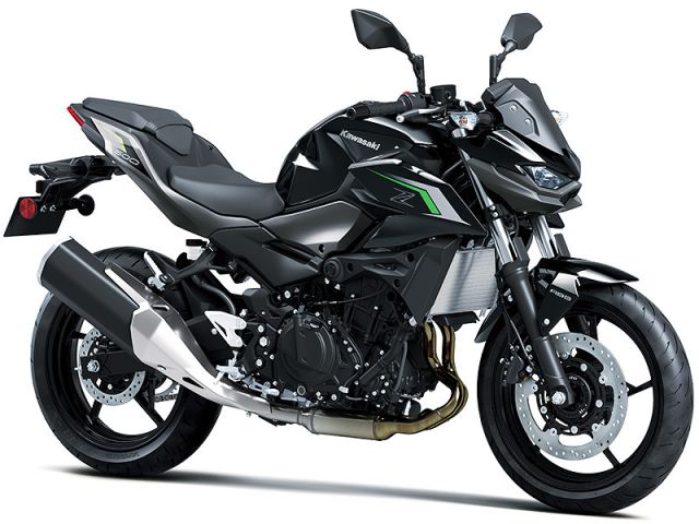 2024年 Z500 Metallic Spark Black / Metallic Matte Graphenesteel Gray(カタログメイン)