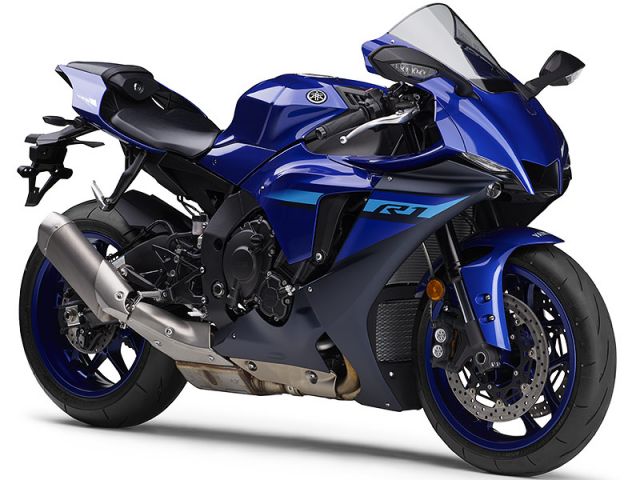 2024年 YZF-R1 ABS ディープパープリッシュブルーメタリックC(カタログメイン)