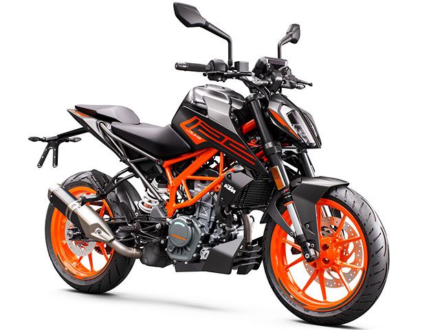 2022年 125DUKE ブラック(カタログメイン)