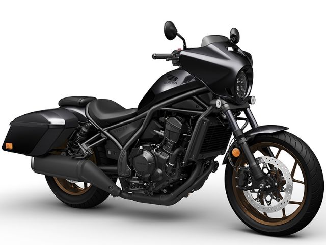 2024年 REBEL 1100T DCT ガンメタルブラックメタリック(カタログメイン)