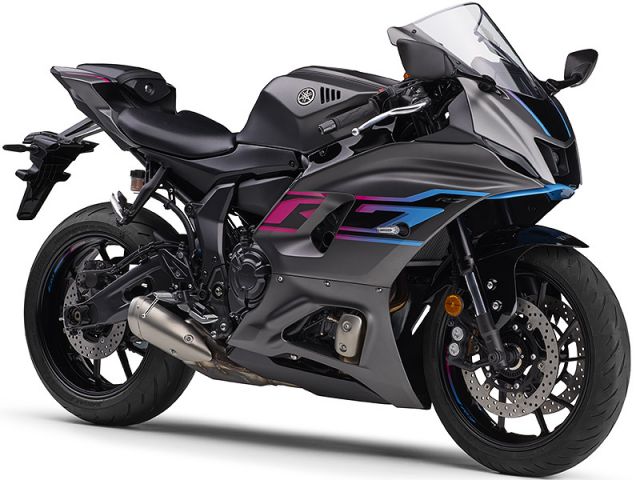 2024年 YZF-R7 マットグレーメタリック3(カタログメイン)