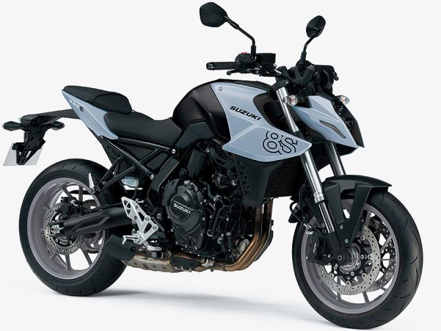 2024年 GSX-8S グラスマットメカニカルグレー(カタログメイン)