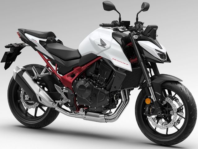 2025年 CB750 HORNET Mat Pearl Glare white(カタログメイン)