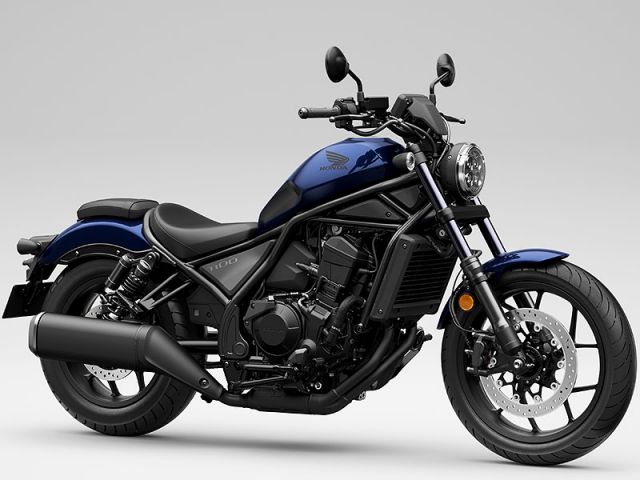 2025年 CMX1100 Rebel Pearl Hawkseye Blue(カタログメイン)